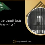 عقوبة الهروب من السجن في السعودية 12 عقوبة الهروب من السجن في السعودية