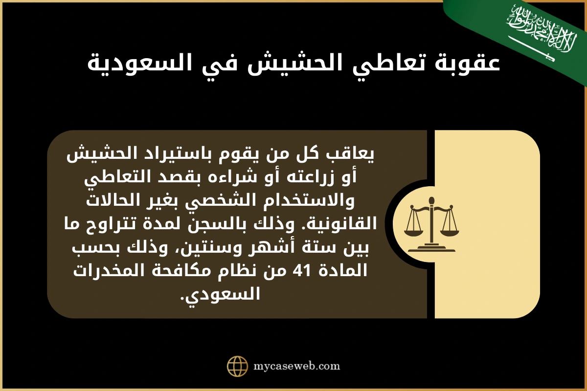 حكم تعاطي الشبو في السعودية