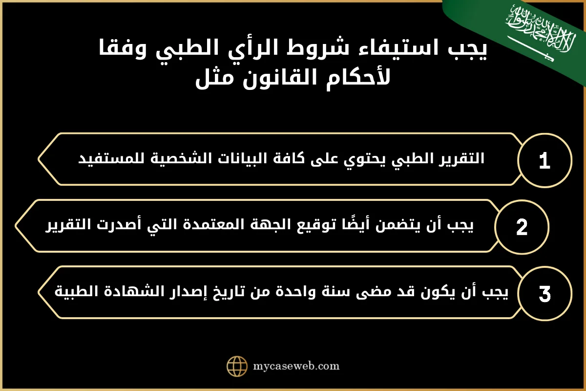 ما هي عقوبة الضرب في القانون السعودي 2024 2 يجب استيفاء شروط الرأي الطبي وفقا لأحكام القانون مثل