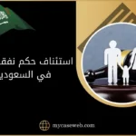 استئناف حكم نفقة صغير