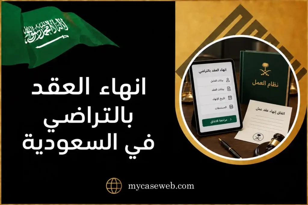انهاء العقد بالتراضي في السعودية: الحقوق والخطوات وفق نظام العمل 2 انهاء العقد بالتراضي في السعودية وفق نظام العمل مع توضيح اتفاق إنهاء عقد العمل والمستحقات.